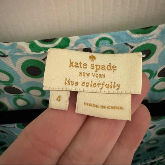 Y2k Kate Spade Silk Blend Tank Top - Picture 11 of 14